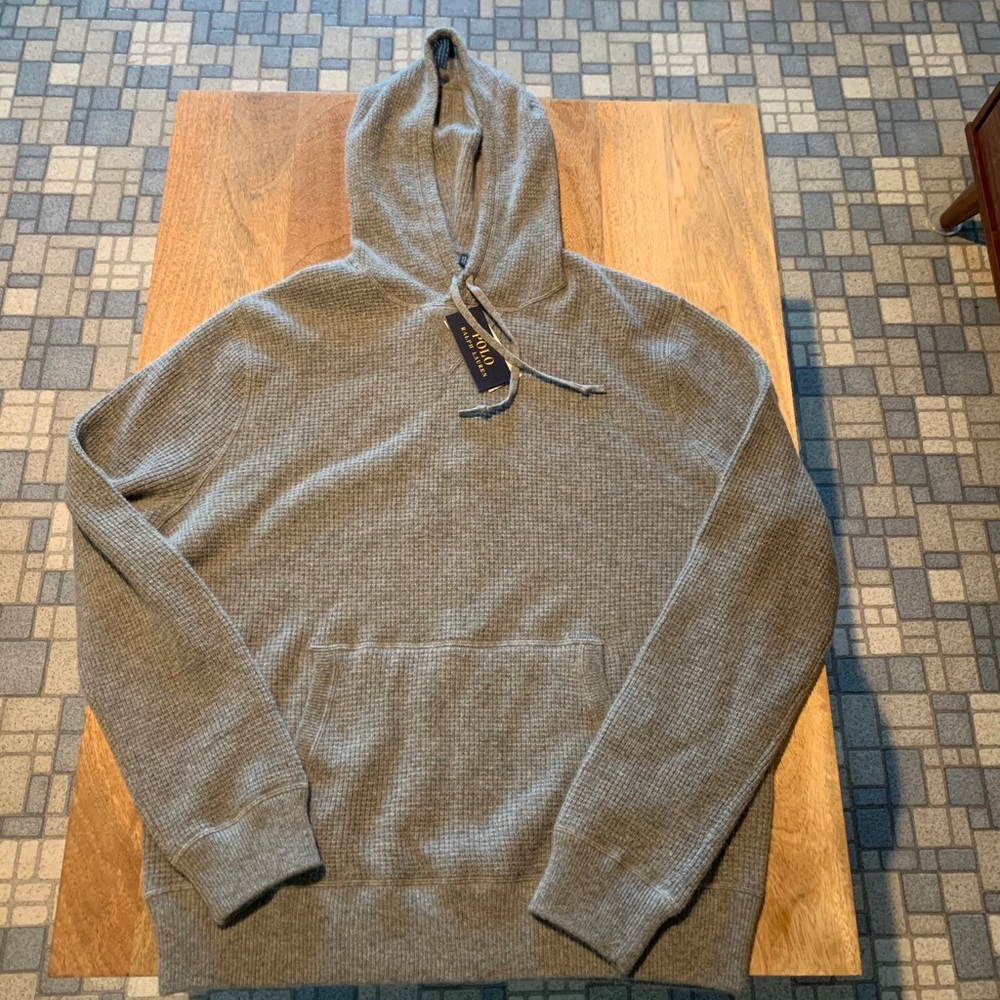 grey ralph lauren sweater